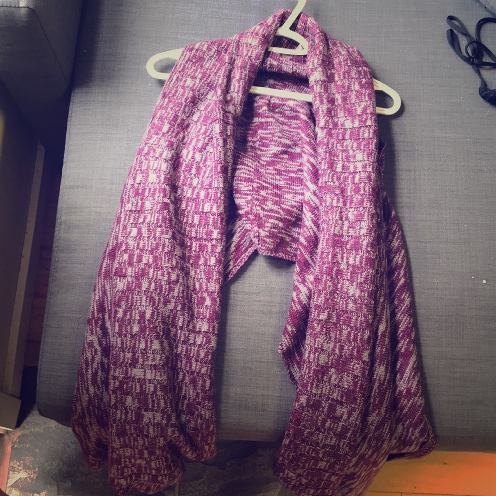 Purple sweater/ wrap